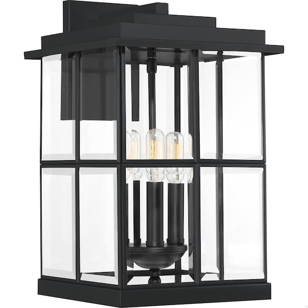 Quoizel Mulligan Outdoor Wall Lantern MGN8410MBK - main